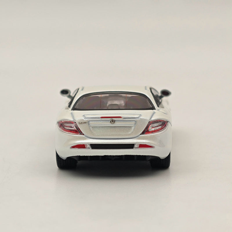 1:64 STREET WARRIOR Mercedes SLR McLaren White Diecast Model Car Limited