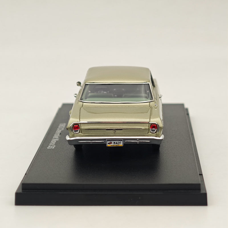 NEO 1/43 1963 Chevrolet Nova SS Green Resin Models Car Colllection