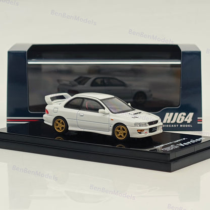 SUBARU Impreza PURE SPORTS COUPE WRX type R STi Version (GC8) V Hobby Japan 1/64
