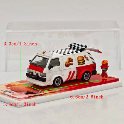 Bliss 1:64 Delica L300 Mini Van Figure Sports Model TMCS 2026 Diecast Metal Car Collectible