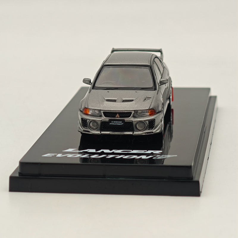 Hobby Japan 1/64 Mitsubishi Lancer GSR Evolution V (CP9A) 1998 HJ642032AS Silver