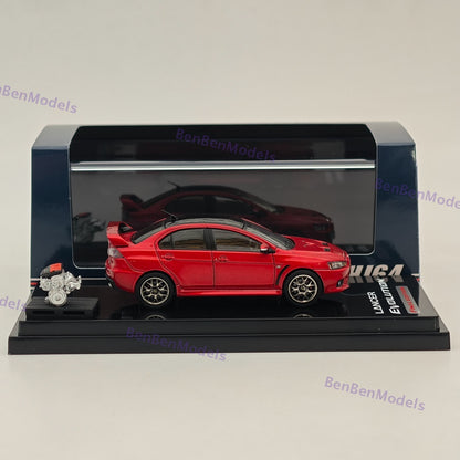 Hobby Japan 1/64 Mitsubishi Lancer Evolution X Final Edition w/Engine HJ642053CR