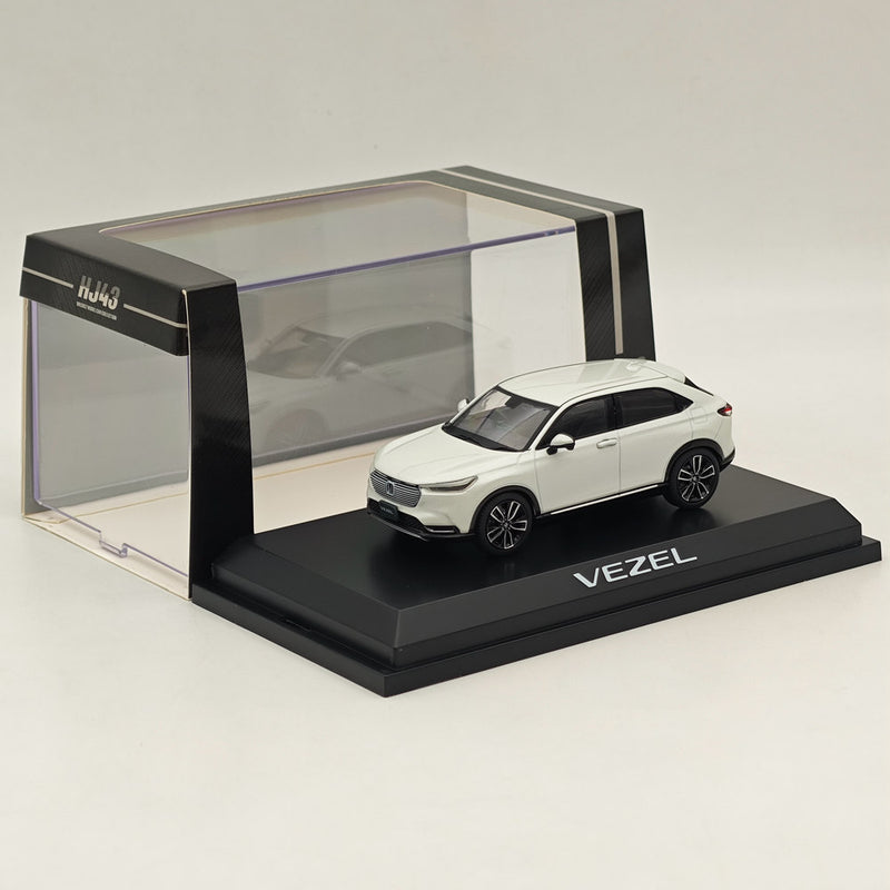 Hobby Japan 1/43 Honda VEZEL Platinum White Pearl HJ431002PW Diecast Model Car