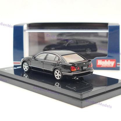 1/64 Hobby Japan TOYOTA ARISTO V300 VERTEX EDITION Black Diecast HJ641030ABK