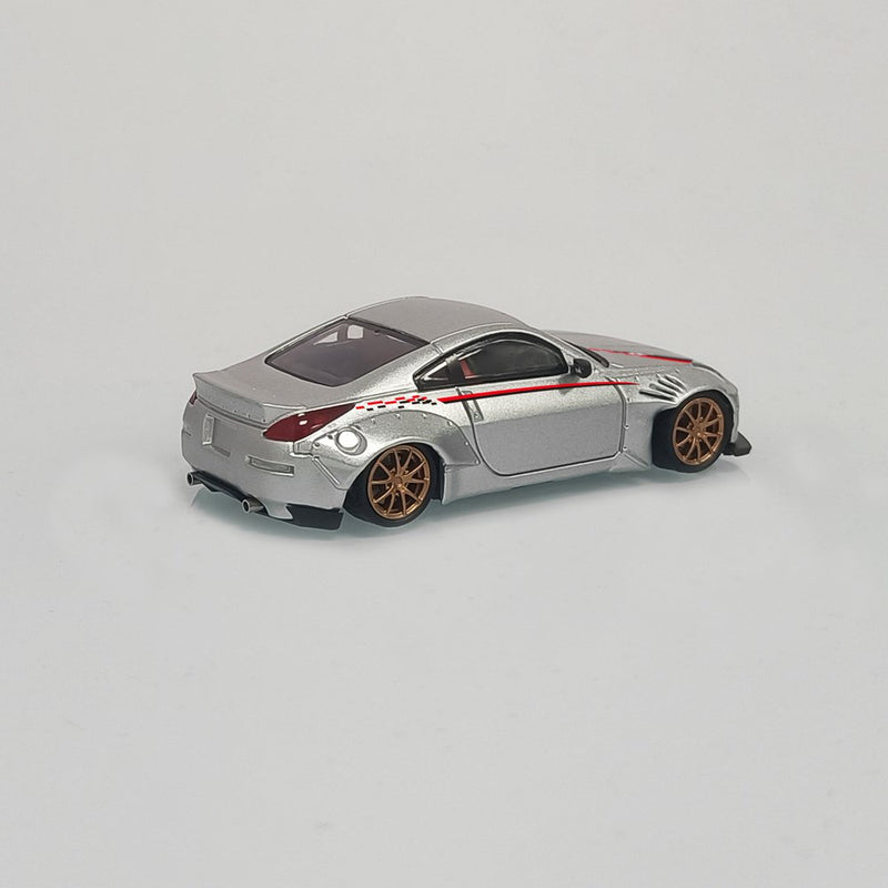 Pre-sale LMLF 1:64 Nissan 350Z Rocket Bunny Miniature Diecast Toys Car Models Miniature Hobby Collection Gifts