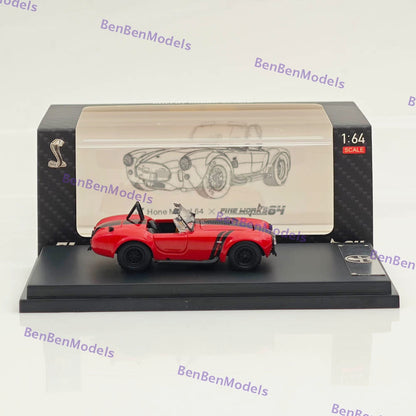 1/64 Fine Works SHELBY COBRA 427S/C Hone Model 64x Open Top Edition Diecast