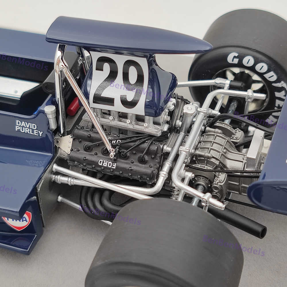 1/18 Tecnomodel March Ford 731 ltaly GP 1973 David Purley Resin Model TM18-289E