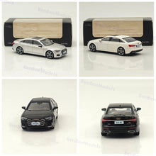 1/64 VAV Audi A6L Diecast Toys Car Models Collection Gifts Silver/Black/White