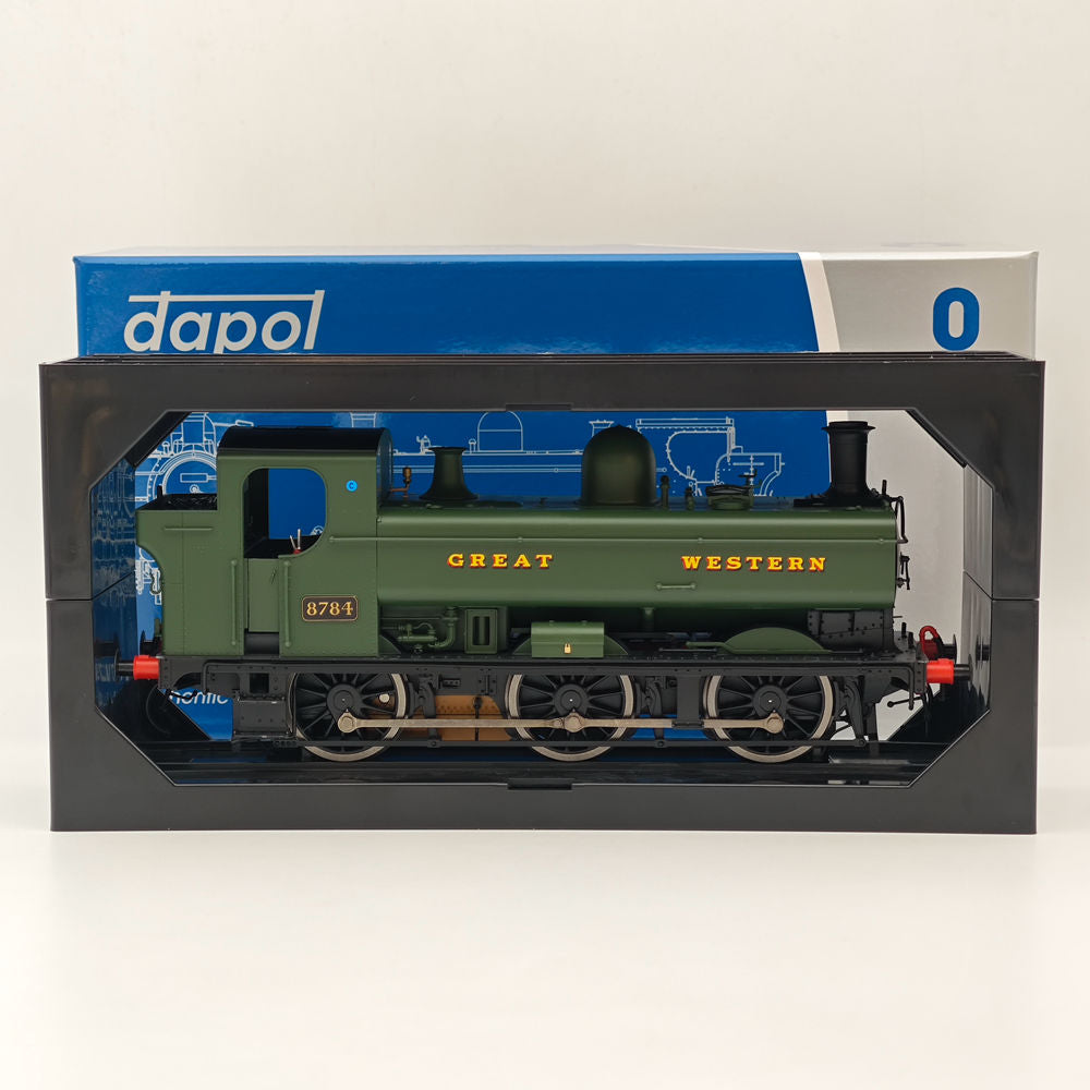 Dapol 7s-007-010 O Gauge Class 57xx Pannier Great Western Green 8784 21DCC