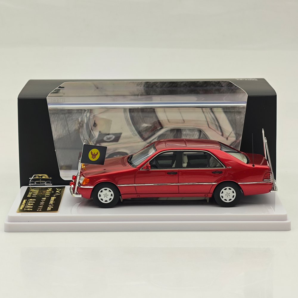 WTX 1:43 W140 V12 Thai Royal S-Class Resin Car Model Collectible Gifts Limited