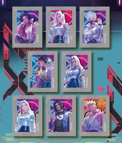 Naruto Doujin Trading Cards CCG 13 Pack Booster Box Moji 2025 New