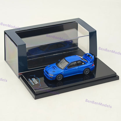 1/64 Hobby Japan Prodrive P25 2023 Impreza 22B Blue Diecast Metal Car