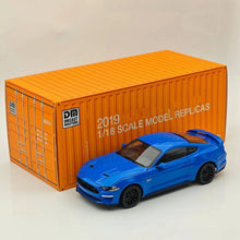 DM 1/18 2019 GT Blue RHD with Widebodykit Pack Diecast Model Car Miniature