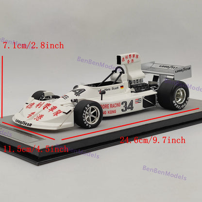 1/18 Tecnomodel March 761 #34 H.J. Stuck USA Long Beach GP 1976 TM18-222B