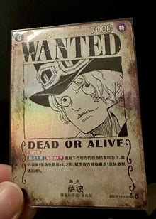 ONE PIECE Card Sabo SEC WANTED SP Alt Art OP13-120 Carrying on His Will Chinese