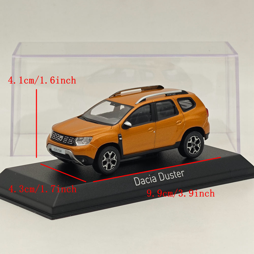 Modèle réduit de voiture moulé sous pression Norev Dacia Duster Atakama Orange, collection limitée 2017, 1/43 