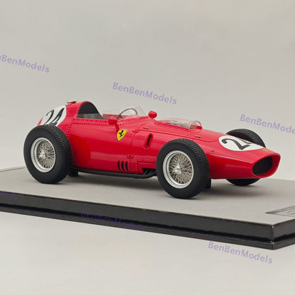 1/18 Tecnomodel Ferrari F.246/256 F1 Dino Winner Reims GP tony Brooks #24 1959