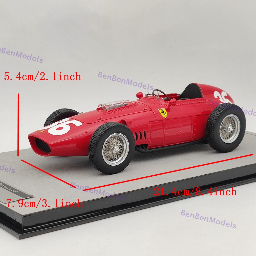 Mythos Series Ferrari 246/256 F1 Dino Monaco GP P.Hill 1960 #36 Tecnomodel 1/18