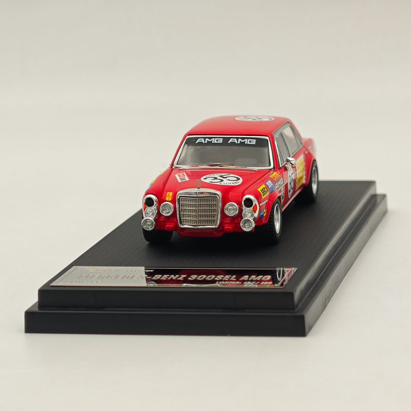 1/64 Ghost Player MERCEDES BENZ 300SEL AMG Red PIG
