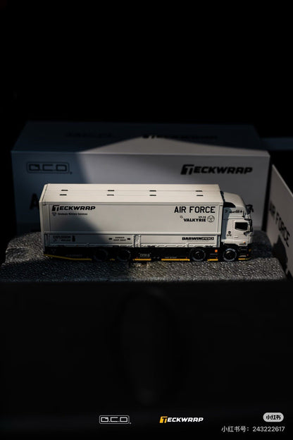 1/64 GCD Hino 700 Enclosed Transporter DarwinPro TeckWrap HEC 2026 Diecast Toys Car Model Gifts