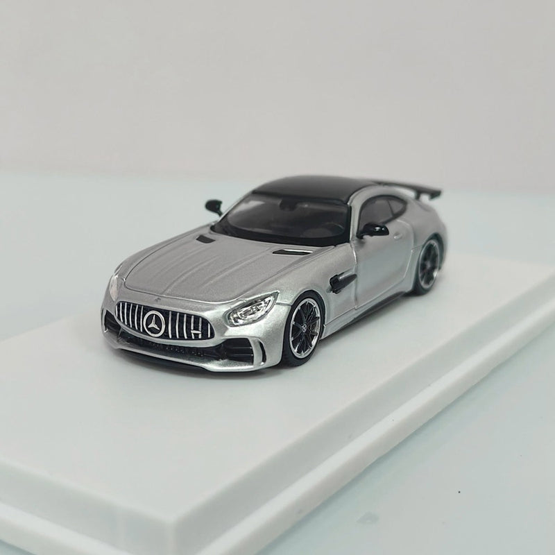 MJ 1/64 Mercedes Benz AMG GTR Double Door Diecast Car Models Collection Gifts Limited Edition