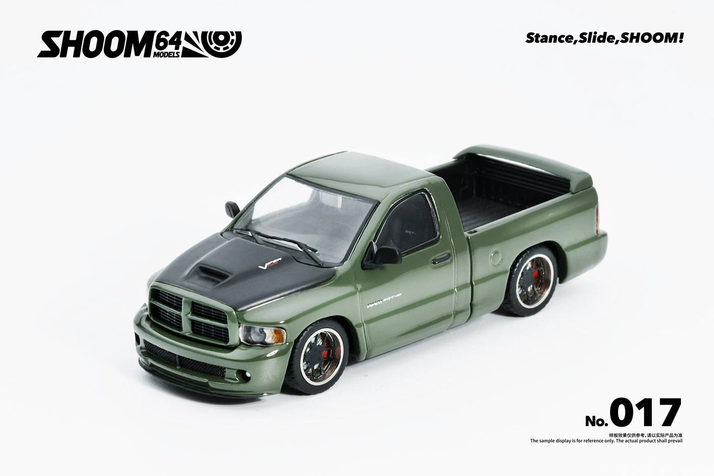 Shoom64 1:64 SRT-10 Pickup Truck LHD Diecast Model Car Limited Collection