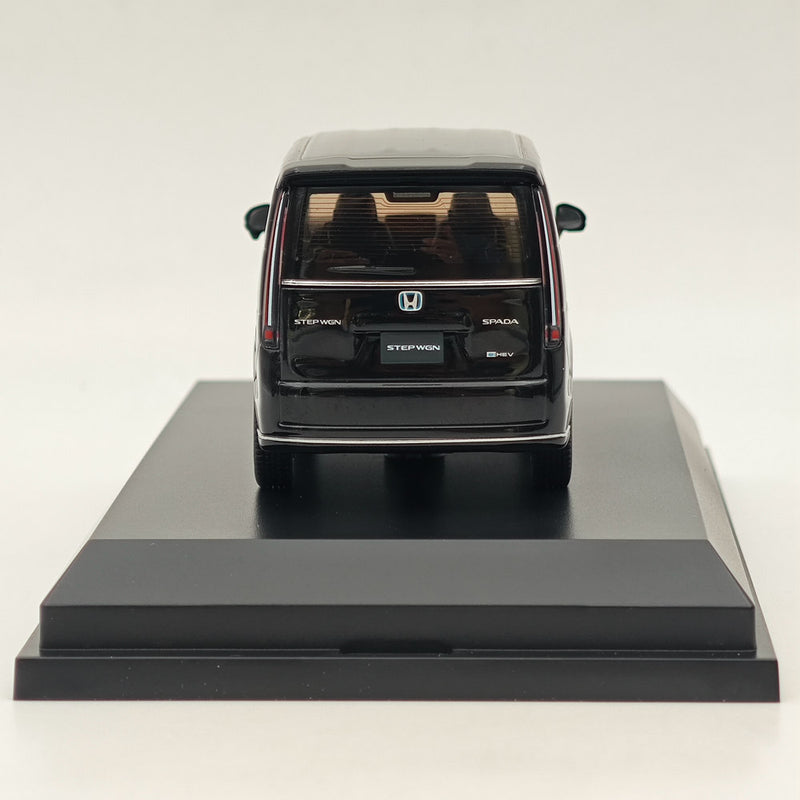 Hobby Japan 1/43 Honda STEP WGN e:HEV SPADA Crystal Black(P) HJ432004BK Diecast