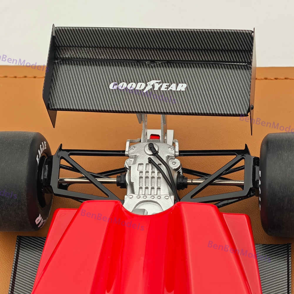 1/18 Tecnomodel Ferrari F1 F637 INDY #0 1986 TEST DRIVE FIORANO Red Resin Model