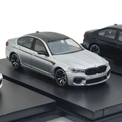 MJ 1/64 Scale M5 F90 Alloy Diecast Car Toys Model Limited Collectible, Display Gift