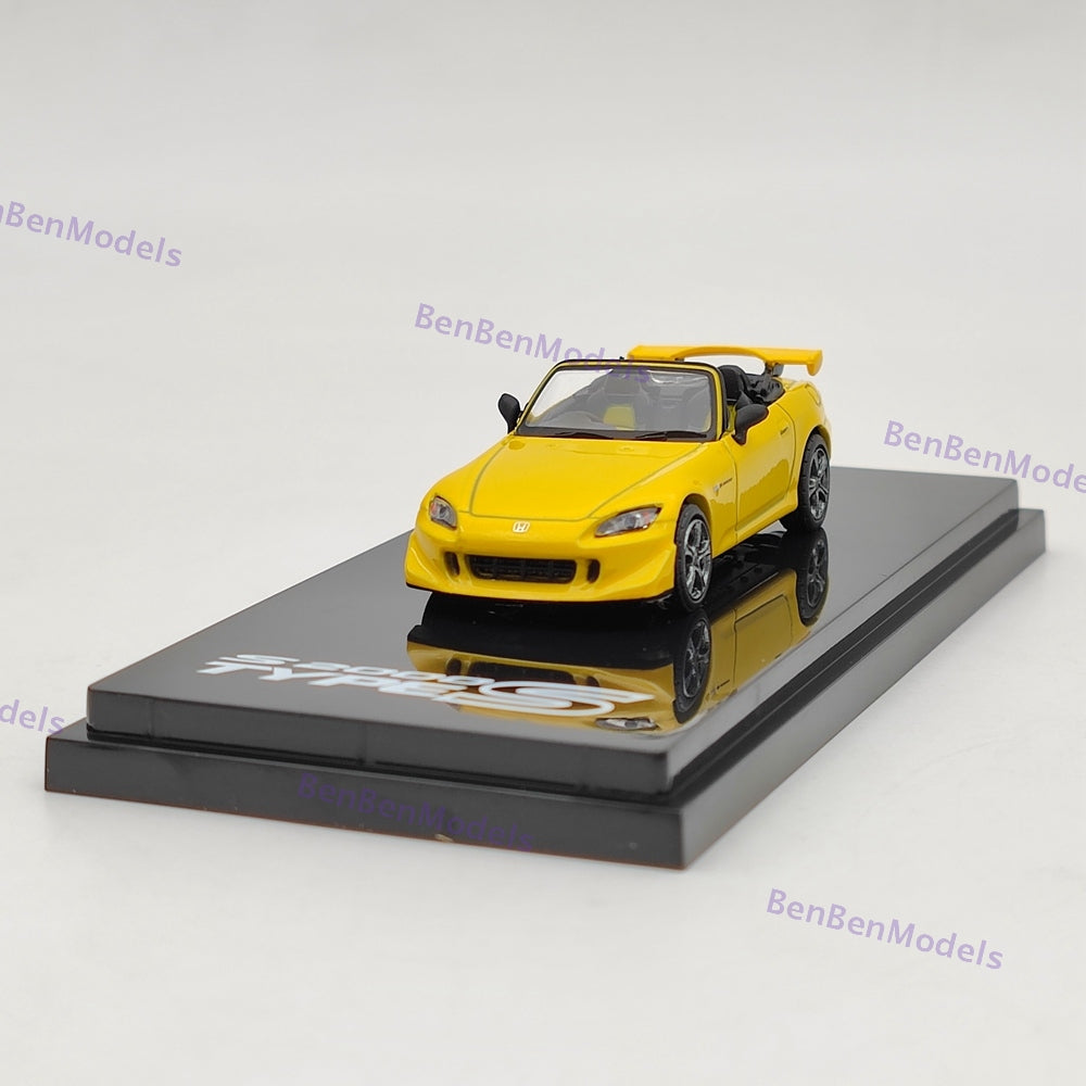 Hobby Japan 1/64 Honda S2000 Type S (AP2) New Indy Yellow