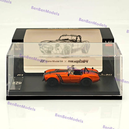 1/64 Fine Works SHELBY COBRA 427S/C Hone Model 64x Open Top Edition Diecast