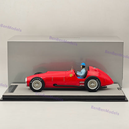 1/18 Tecnomodel Mythos Series Ferrari 375 F1 lndy Test Alberto Ascari 1952 Red