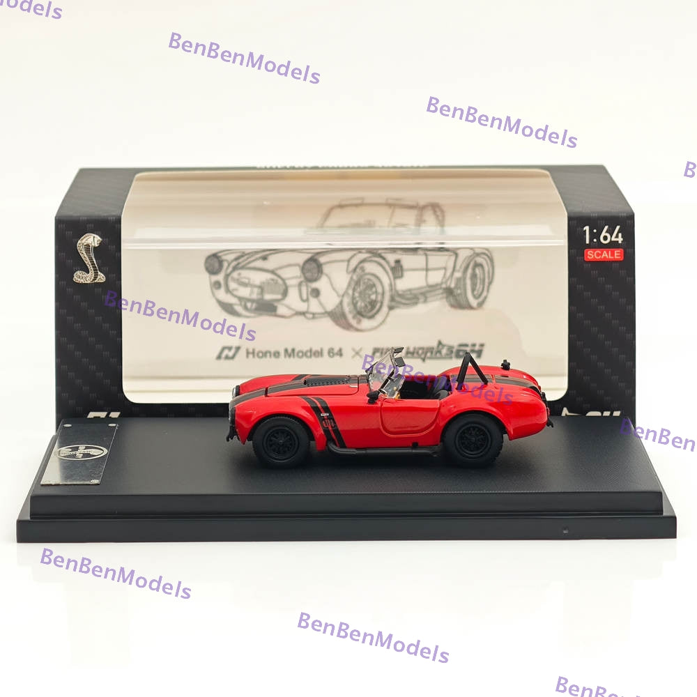 1/64 Fine Works SHELBY COBRA 427S/C Hone Model 64x Open Top Edition Diecast