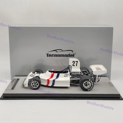 1/18 Tecnomodel March Ford 731 1973 USA GP #27 James Hunt TM18-289D Resin Model
