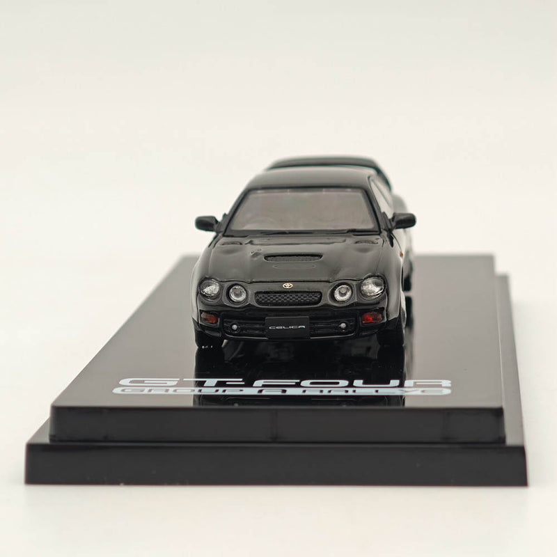 1/64 Hobby Japan Toyota CELICA GT-FOUR WRC Edition (ST205) w/ Engine HJ641064ABK Black Diecast Models Car Collection Auto Toys Gift