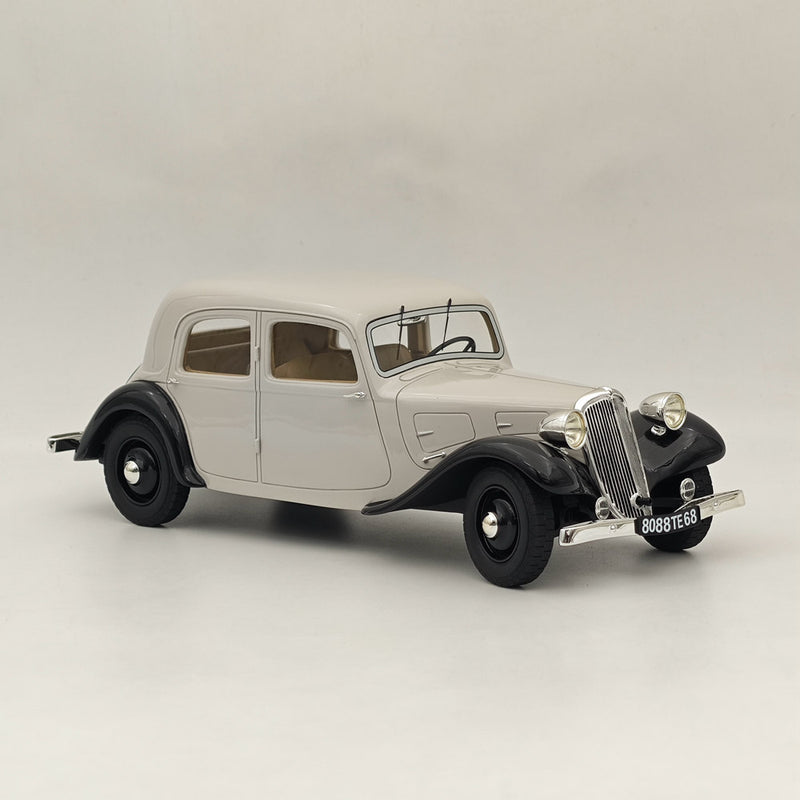 Cult 1/18 Scale Citroen Traction Avant 7CV 1935 Resin Model Car Collection Grey