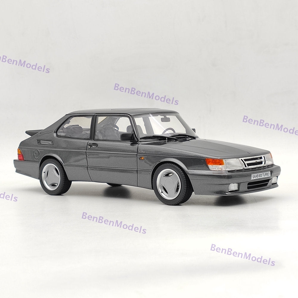 DNA Collectibles 1/18 Saab 900 Turbo T16 Airflow Grey DNA000113 Resin Model Car