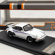 1/43 Premium X Porsche 911 Turbo 1975 White Martini Decoration PRD109 Diecast Toys Car Gift
