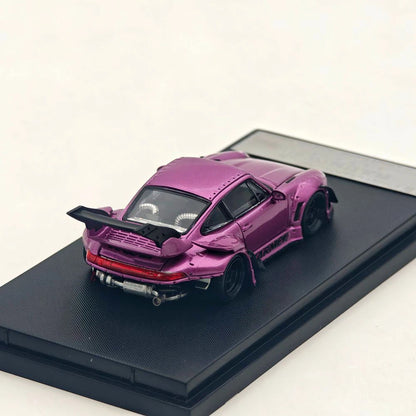1:64 SW 993 Carmen Purple Metallic Limited Collectible alloy car model