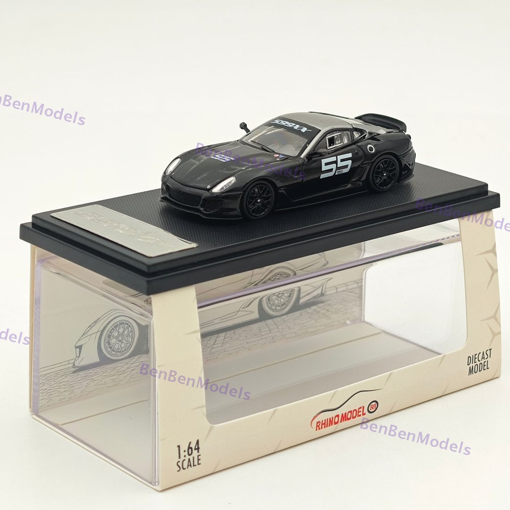 RM 1:64 599XX Racing Sports Model Diecast Car Model with Openable Hood