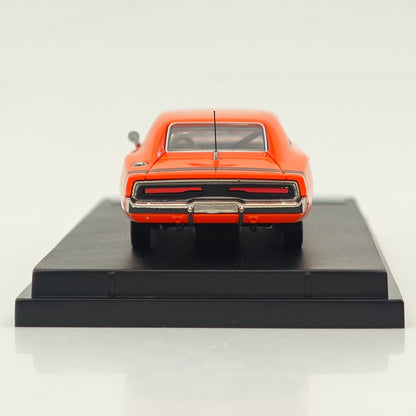 Mini Forge 1:64 1969 Charger Red with 1600 HP Twin-Turbo LS Diecast Motor