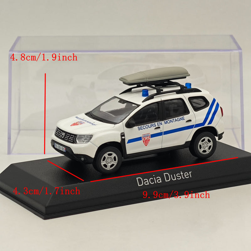 1/43 Norev Dacia Duster Police Nationale CRS- Secours en Montagn Diecast 2020