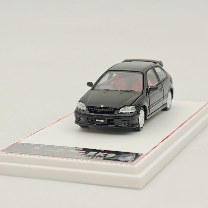 FH 1/64 Honda Civic Type R EK9 Black Diecast Models Car Toy Limited Collection