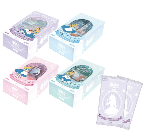Disney Alice in Wonderland Card Fun Collectible Trading Cards Sealed Random 1Box