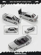 Pre-Sale Mortal 1:64 BMW E30 M3 SPORT EVOLUTION Alloy Openable Hood Diecast Toys Car Models Hobby Collection Gifts