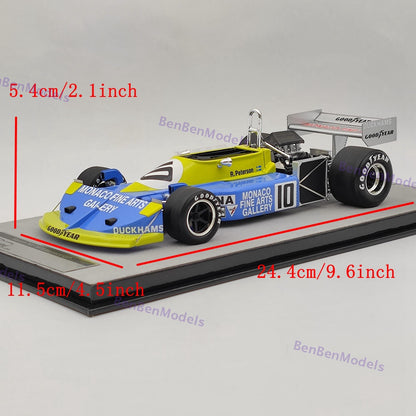 1/18 Tecnomodel Mythos Series March 761 1976 Monaco GP #10 Ronnie Peterson Resin