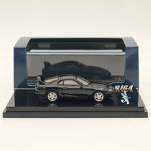 Hobby Japan 1/64 Toyota SUPRA RZ JZA80 avec pièces de spoiler actif Noir HJ642042BK Modèles moulés sous pression Collection de voitures 