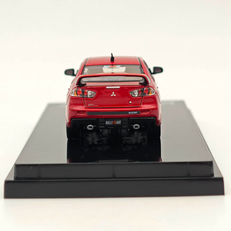 1/64 Hobby Japan Mitsubishi Lancer Evolution X RALLIART  Red Diecast Model Car