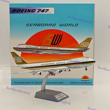 1:200 SEABOARD WORLD Boeing 747 / N701SW /INFLIGHT 200 /WITH STAND /IF742SW0224P