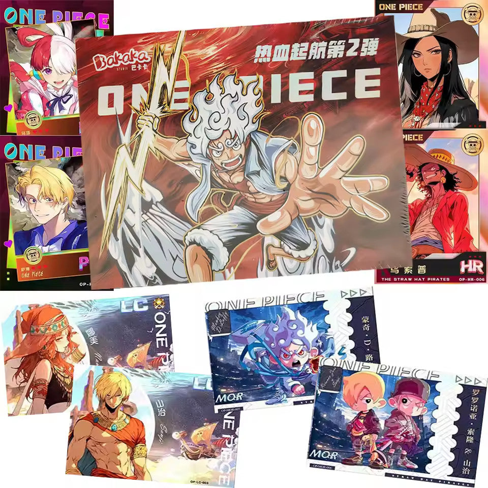 One Piece Burning Will 2 Booster Box Trading Card's Doujin Anime TCG NEW BAKAKA！